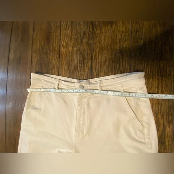 Everlane Cream Straight Leg Crop Tall Size 16 B5 - Picture 7 of 7